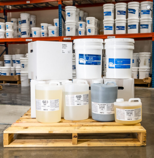 500 Sq Ft Epoxy Flake Floor Kit – Complete System
